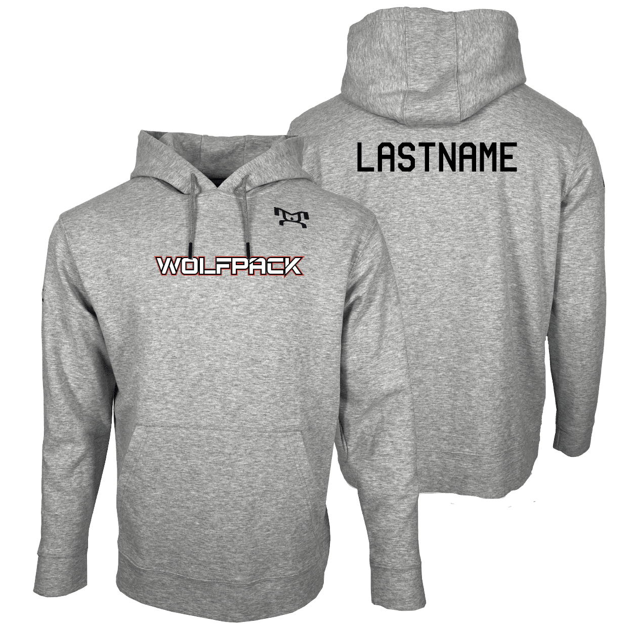 Wolfpack Wrestling MyHOUSE Heat Press Challenger Hoodie
